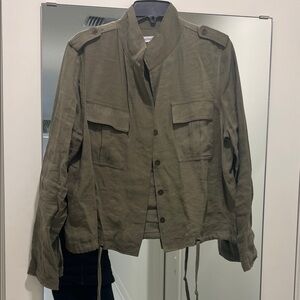 Women's Olive Utility Jacket